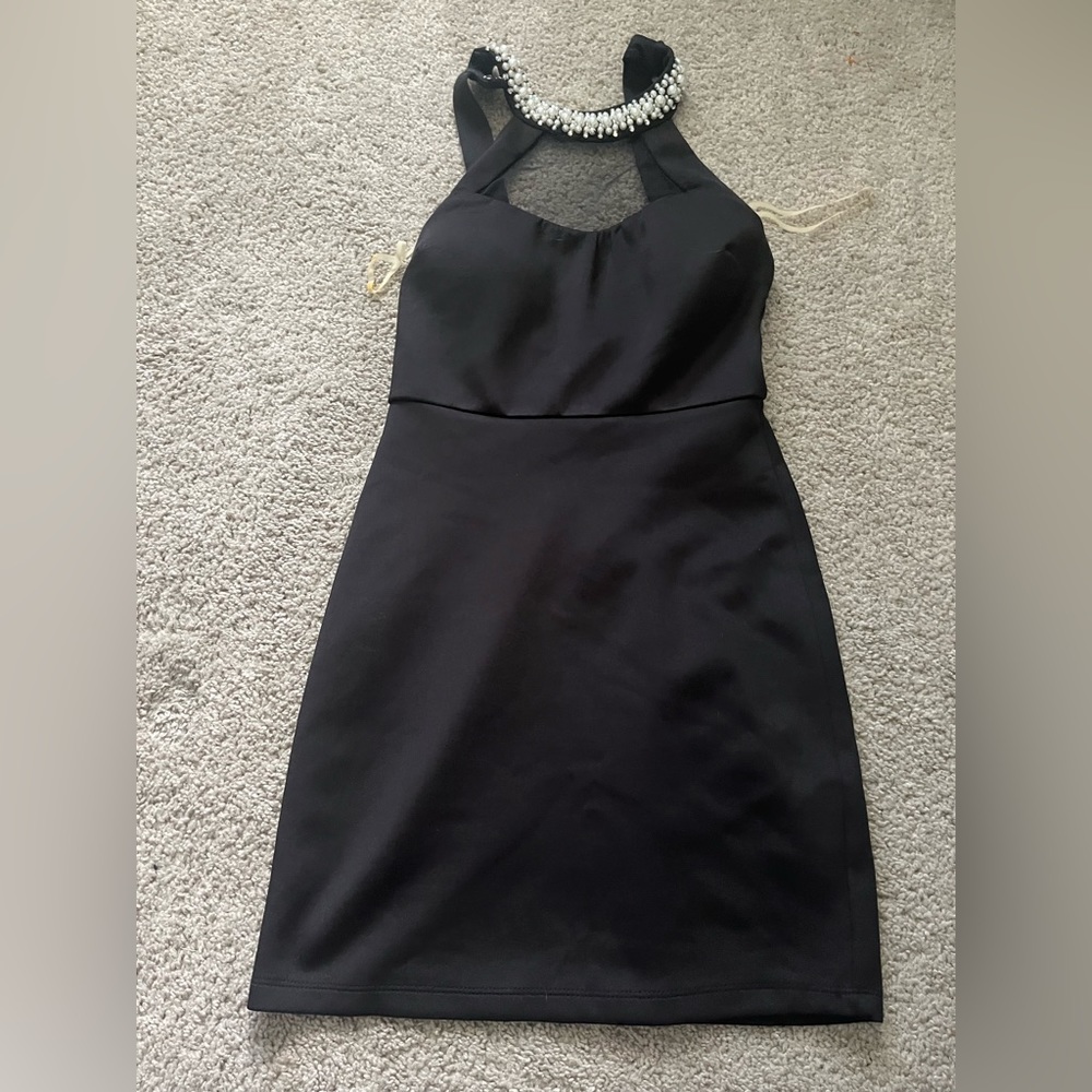 Homecoming dress, perfect for someone who likes pearls